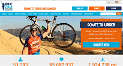 Desktop Screenshot of greatcyclechallenge.com